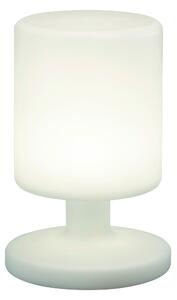 Lampada tavolo da Esterno a LED in Plastica Bianco