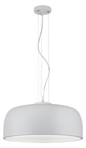 Lampada a Sospensione da Interno E27 in Metallo Bianco Opaco