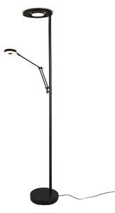 Lampada a Sospensione da Interno a LED in Metallo Nero Opaco