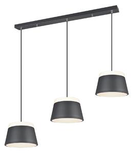 Lampada a Sospensione da Interno E14 in Metallo Antracite