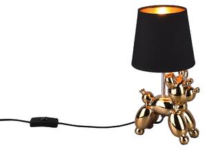 Lampada tavolo da Interno a LED in Ceramica Oro
