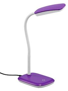 Lampada tavolo da Interno a LED in Plastica Rosa