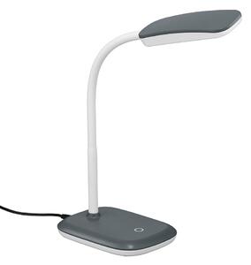Lampada tavolo da Interno a LED in Plastica Titanio