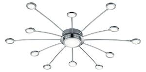Plafoniera da Interno a LED in Metallo Cromo