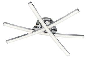 Plafoniera da Interno a LED in Metallo Cromo