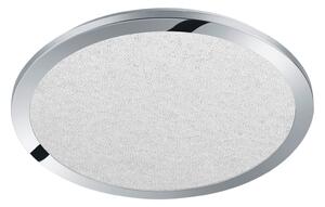 Plafoniera da Interno a LED in Plastica Cromo