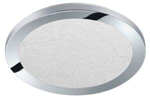 Plafoniera da Interno a LED in Plastica Cromo