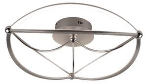 Plafoniera da Interno a LED in Metallo Nickel Opaco