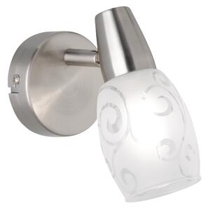 Faretto da Interno E14 in Metallo Nickel Opaco