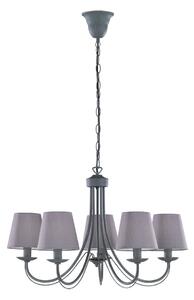 Lampadario da Interno E14 in Metallo Calcestruzzo