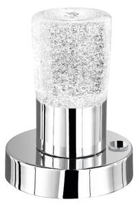 Lampada tavolo da Interno a LED in Metallo Cromo