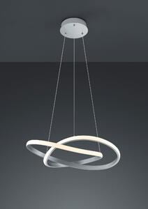Lampada a Sospensione da Interno a LED in Metallo Nickel Opaco