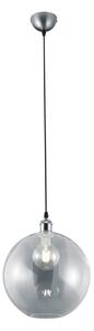 Lampada a Sospensione da Interno a LED in Metallo Nickel Opaco