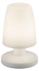 Lampada tavolo da Esterno a LED in Plastica Bianco