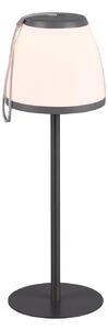 Lampada tavolo da Esterno a LED in Plastica Antracite