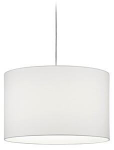 Lampada a Sospensione da Interno in Tessuto Bianco
