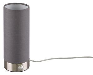 Lampada tavolo da Interno a LED in Metallo Nickel Opaco