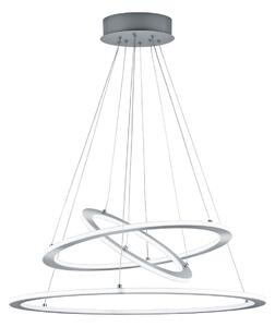 Lampada a Sospensione da Interno a LED in Metallo Nickel Opaco