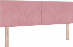 Testiera Rosa 160 cm Velluto