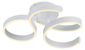 Plafoniera da Interno a LED in Metallo Bianco Opaco