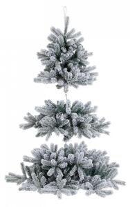 Albero di Natale Artificiale Pendente Innevato 150 cm 546 Rami Verde