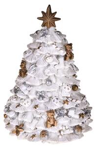 Albero di Natale Carillon con Musica e Movimento H25 cm Oro