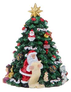 Albero di Natale con musica e movimento 16,5 cm in Resina