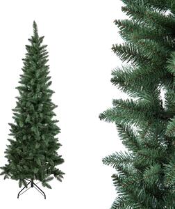 Albero di Natale Artificiale H180 cm Abete Douglas Slim 465 Tips Verde