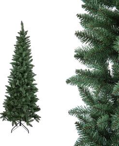 Albero di Natale Artificiale H150 cm Abete Douglas Slim 321 Tips Verde