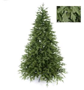 Albero di Natale Artificiale H198 cm Abete Cervino con 1200 Tips Verde