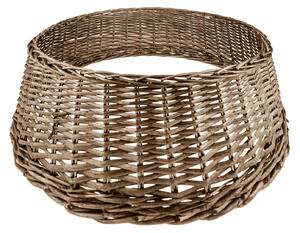 Base per Albero di Natale in Rattan Ø50 cm Grigio