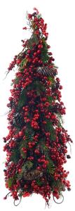 Cono Decorativo H69 cm con Bacche