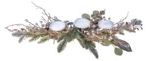 Centrotavola di Natale 60 cm per 3 Candele