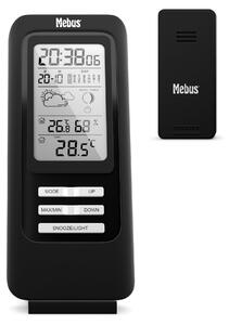 Stazione meteorologica radiocomandata Mebus, nera