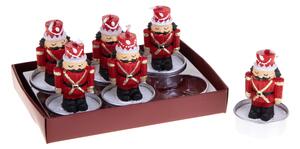 Tealight Schiaccianoci 12 Pz H6,5 cm