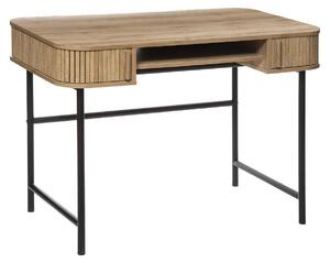 Scrivania a 2 ante "Colva" effetto rovere, larghezza 105 cm - Atmosphera créateur d'intérieur