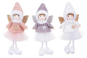 Set 12 Angeli con Cappello H19 cm