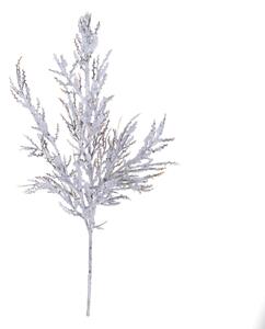 Set 12 Rami Spoglio con Neve 89 cm Grigio/Marrone