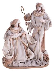 Natività con Angelo H21.5 cm in Resina