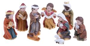Natività 10 Pz H12 cm in Resina