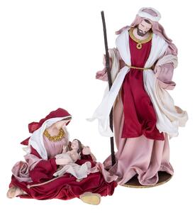 Natività 2 Personaggi H38 cm in Resina