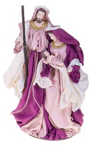 Natività Su Base H47 cm in Resina