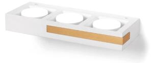 Applique moderna sforzin illuminazione velia ap3 t540 t541 t542 gx53 led monoemissione gesso metallo - Sforzin Illuminazione