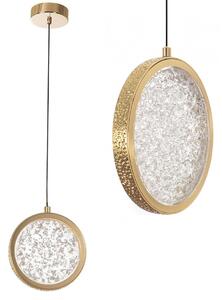 Lampadario a Sospensione in Cristallo LED G089-1CP Złota