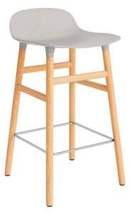 Forma Sgabello da bar H65 Oak/Warm Grey - Normann Copenhagen