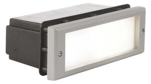 Incasso segnapasso pan international joker est123 e27 led ip65 alluminio vetro pvc - Pan International