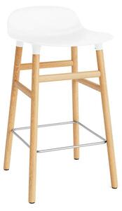 Forma Sgabello da bar H65 Oak/White - Normann Copenhagen