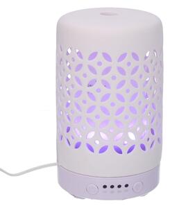 Diffusore ceramica bianco con spina cm Ø9,3xh15,4