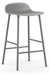 Forma Sgabello da bar H65 Steel/Grey - Normann Copenhagen