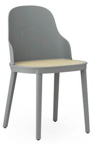 Allez Sedia Molded Wicker/PP Grey - Normann Copenhagen